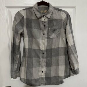 Ruff Hewn Gray Flannel Shirt
